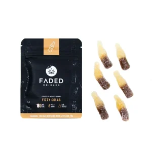 Faded Edibles 180mg Fizzy Cola Gummies