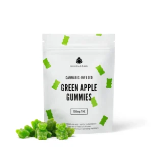 BuudaBomb 100mg Green Apple Gummies