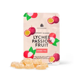 BuudaBomb 500mg Lychee Passion Fruit Gummies