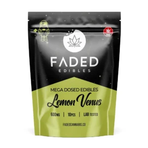 Faded Edibles 600mg Astros Lemon Venus