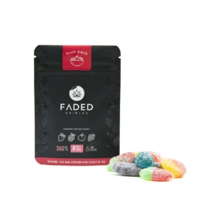 Faded Edibles 240mg THC Fruit Pack
