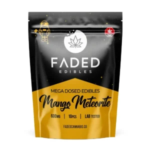 Faded Edibles 600mg THC Astros Mango Meteorite