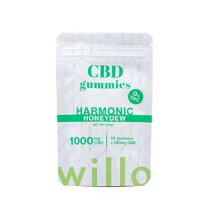 Willo Honeydew 1000mg CBD Gummies