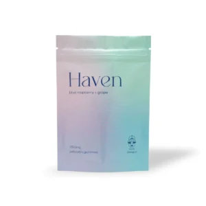 Haven 3500mg Blue Raspberry & Grape Mushroom Gummies