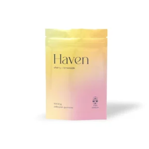 Haven 5000mg Cherry & Lemonade Mushroom Gummies