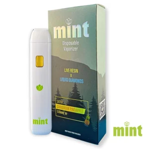 MINT Caribbean Pineapple 1100mg THC Disposable Vape Pen