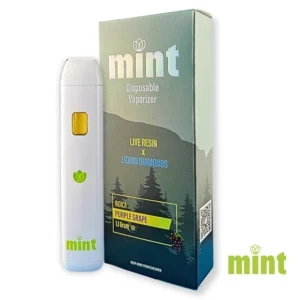 MINT Purple Grape 1100mg THC Disposable Vape Pen