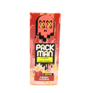 Pack Man Cherry Gushers 2000mg THC Disposable Vape