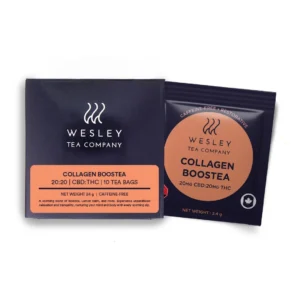 Wesley Tea - Collagen Boostea 20:20mg THC:CBD