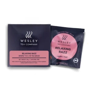 Wesley Tea - Relaxing Razz 40mg THC