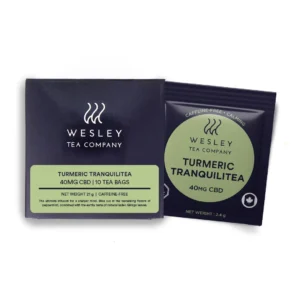 Wesley Tea - Turmeric Tranquilitea 40mg CBD