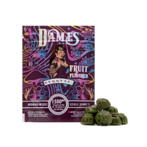 Dames 1500mg Strawberry Mushroom Gummy