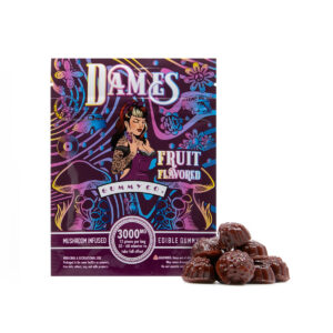 Dames 3000mg Cherry Mushroom Gummy
