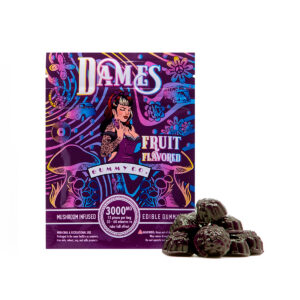 Dames 3000mg Lime Mushroom Gummy