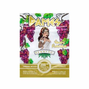 Dames Grape 200mg THC Gummy