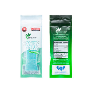 TreatLeaf 120mg THC Cotton Candy Blue Raspberry Gummies