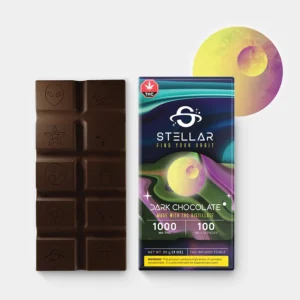 Stellar Dark Chocolate Bar 1000mg THC (Vegan)