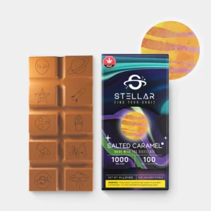 Stellar Salted Caramel Bar 1000mg THC