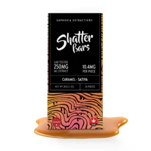 Euphoria Extractions 250mg Sativa Caramel Bar