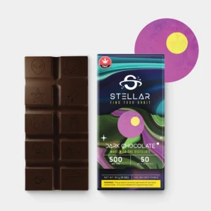 Stellar Dark Chocolate Bar 500mg THC (Vegan)