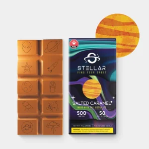 Stellar Salted Caramel Bar 500mg THC