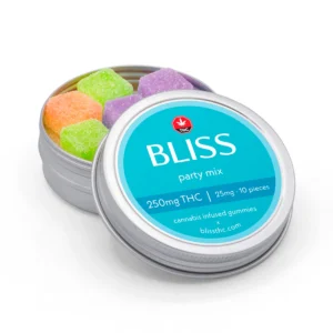 Bliss Party Mix Gummies 250mg