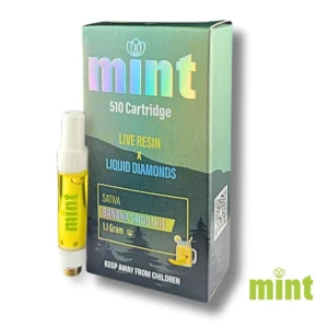 MINT Vape Cart Banana Smoothie 1100mg THC