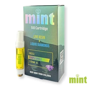 MINT Vape Cart - Purple Urkle 1100mg THC