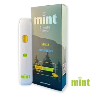 MINT Acapulco Gold 1100mg THC Disposable Vape Pen
