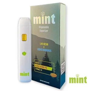 MINT Black Cherry Pie 1100mg THC Disposable Vape Pen