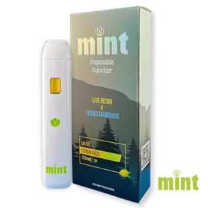 MINT Lemon Haze 1100mg THC Disposable Vape Pen