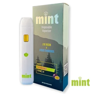 MINT Passion Fruit 1100mg THC Disposable Vape Pen
