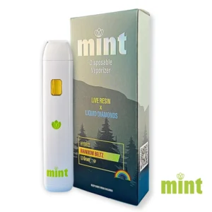 MINT Rainbow Beltz 1100mg THC Disposable Vape Pen
