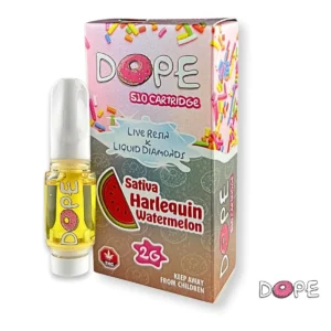 Dope THC Vape Cart Harlequin Watermelon 2000mg