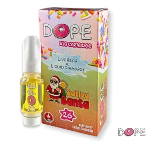 Dope THC Vape Cart Santa 2000mg