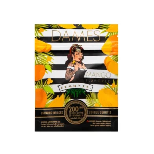 Dames Mango 200mg THC Gummy