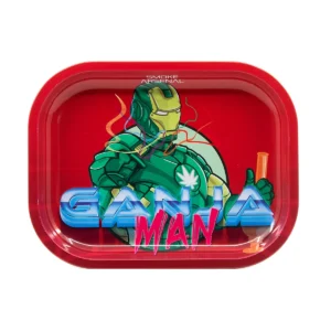 Rolling Tray Various Design - Ganja Man (5.5 x 7 inches)
