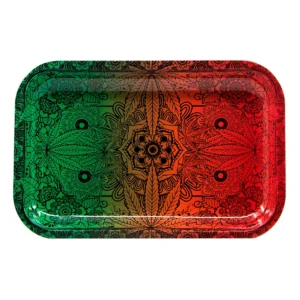 Rolling Tray Various Design - Mandala (11 x 7 inches)