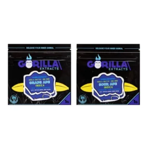 Gorilla Extracts Shatter - Indica - Sour Ape