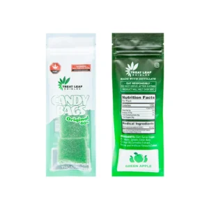 TreatLeaf Green Apple Gummies 120mg THC