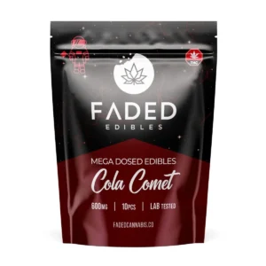 Faded Edibles 600mg THC Astros Cola Comet