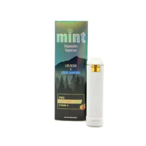 MINT Fuzzy Peach 1100mg THC Disposable Vape Pen