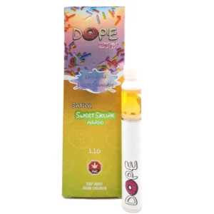 Dope Sweet Skunk Mango 1100mg THC Disposable Vape Pen
