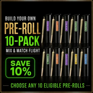 10-Pack Pre-Rolls Flight (Mix & Match & Save 10% Off)